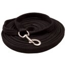 Longierleine - Lunging line soft nylon IRH - 780cm lang - 2,5cm breit Neon Orange