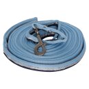 Longierleine - Lunging line soft nylon IRH - 780cm lang - 2,5cm breit Neon Orange