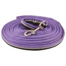 Longierleine - Lunging line soft nylon IRH - 780cm lang - 2,5cm breit Neon Orange