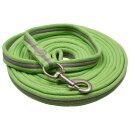 Longierleine - Lunging line soft nylon IRH - 780cm lang - 2,5cm breit Neon Orange