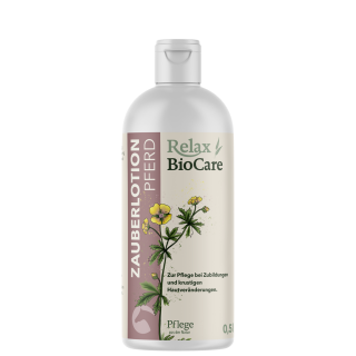 Relax BioCare ZAUBERLOTION - 500ml - bei Hautproblemen / Warzen / Sarkoiden