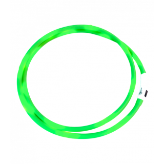 LED Halsring - Leuchthalsring für Pferde - LED-Halsriemen - grün - 150cm