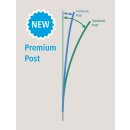 PoultryNet Premium, Geflügelnetz, Hühnerzaun, Hühnernetz, elektrifizierbar - grün, 1,22m hoch, 50m lang