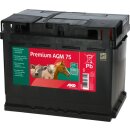 AKO Premium AGM Akku - Weidezaunbatterie - 75 Ah