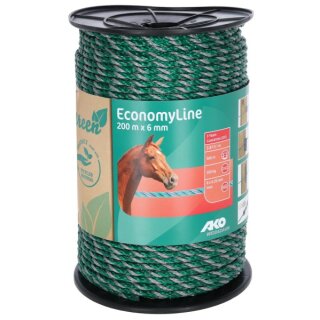 AKO Weidezaunseil EconomyLine Nachhaltig ! - grün/grau