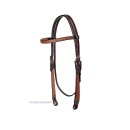 Westerntrense Kaltblut Kopfstück Two Tone Headstall...