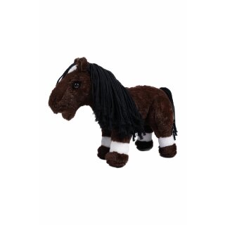 NEU Cuddle Pony - zum Spielen, Kuscheln und Liebhaben dunkelbraun