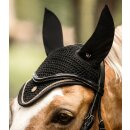 Fliegenohren / Fliegenhaube - modern rosé - black/gold