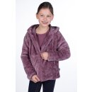 Teddyjacke ALVA Kinderjacke - Plüschjacke - Lila