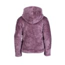 Teddyjacke ALVA Kinderjacke - Plüschjacke - Lila