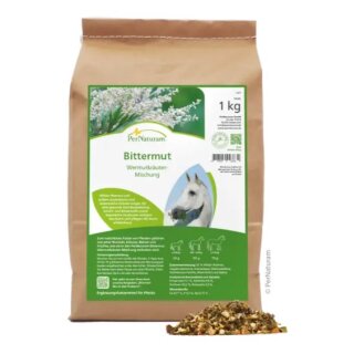 PerNaturam Bittermut Wermutkräuter-Mischung - Für eine stabile Darmflora - 1 Kg