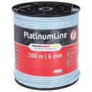 AKO PlatinumLine Seil - Weidezaunseil - weiß/blau