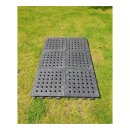 Paddockplatte - 4 Stück = 1m² - Preis pro m² - 50x50x5,3cm - auch ohne Unterbau verwendbar