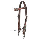 Horseman´s Tack Oldstyle Headstall w./ Navajo Conchas