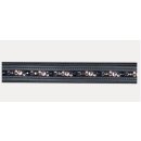 Waldhausen X-Line Crystal Lederhalfter schwarz/grau WB