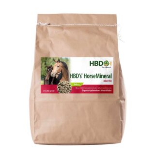 HBD´s HorseMineral - MBA-frei Pellets - 10 Kg