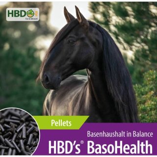 HBD´s BasoHealth - Ergänzungsfuttermittel zur Regulierung des pH-Wertes und damit des Stoffwechsels - 1,5 Kg