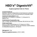 HBD´s DigestoVit - Ursächliche & innovative Darmkur zur Entfernung von Schadkeimen im Darm für Ihr Pferd - 2 Kg