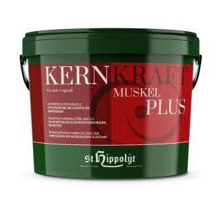 St. Hippolyt - Kernkraft Muskel Plus - Das Mineralfutter für mehr Tragkraft - 5 Kg Eimer