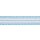 AKO PlatinumLine Band - Weidezaunband - weiß/blau - 12,5mm - 2x200m