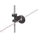 AKO Federstahlpfahl PROFI - oval - silber - 108cm hoch