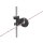 AKO Federstahlpfahl PROFI - oval - silber - 108cm hoch