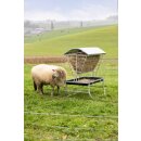 AKO Futterraufe - für Schafe, Ziegen, Wild oder Kälber - Heuraufe - Doppelraufe