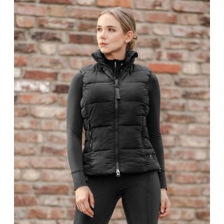 E.L.T. WINTER Lightweight Weste Oxford - Damenweste - Weste - Steppweste - schwarz