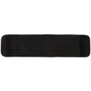Longiergurtunterlage - schwarz - 110cm lang, 28cm breit