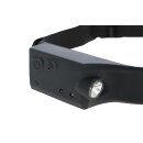 LED-Kopflampe HeadFire 280 sensor - schwarz - Lichtstrom 280 lm