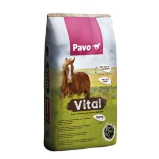 Pavo Vital - Vollwertiges Vitamin- und Mineralfutter für alle Pferde - 20 Kg Sack