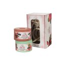 Leckstein 2-er Set - Lolly Lick - inkl. Aufhäng-Seil - Hagebutte/Apfel - 2x 700g