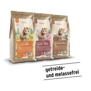 Gurbe Urpferdchens Leckerbissen - ROTE BEETE - Leckerli - Gesunde Leckerlis für Ihr Pferd - 1 Kg Beutel
