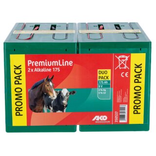 Sparpreis : AKO Alkaline 9 Volt Trockenbatterie, 175 Ah - Doppelpack