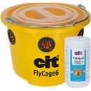 CIT Fliegenfalle FlyCage 6, Deckel, 6 Einsätze, inkl. Lockstoff