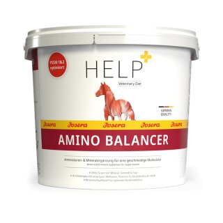 Josera Help Amino Balancer - getreidefreie Mineralergänzung für lockere Muskulatur - 4 Kg Eimer